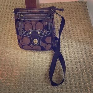 Over the shoulder brand new coach bag