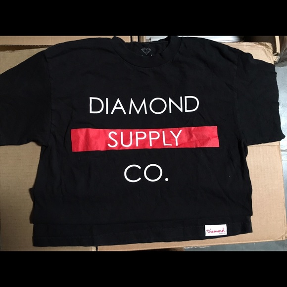 Black diamond tee , size medium,