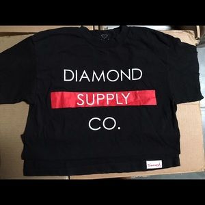 Black diamond tee , size medium,