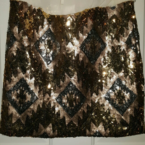 Gorgeous sequined skirt dress size S - Picture 3 of 4