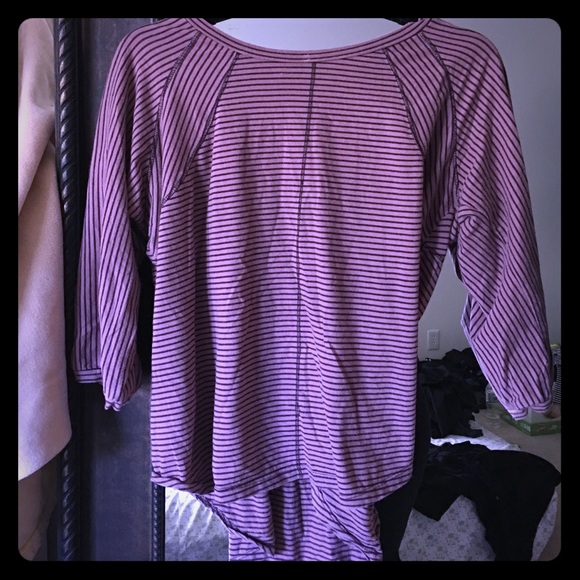 Zara Collection Pink/black high-low top