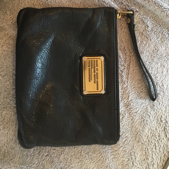 Marc by Marc Jacobs leather clutch bag