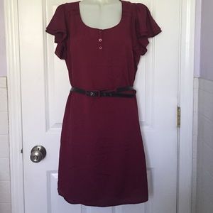 Love21 Maroon mini dress