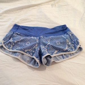Lulu lemon speed shorts size 4