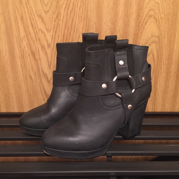 Topshop Shoes - Charcoal Topshop Boots