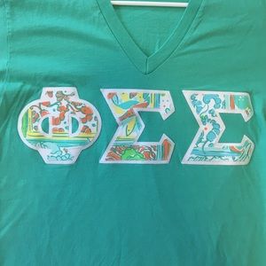Phi Sigma Sigma V-Neck