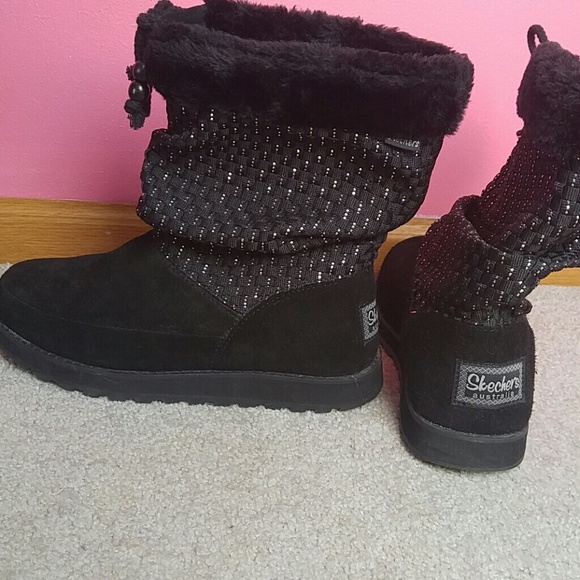 sketchers Shoes - Sketchers Black Booties