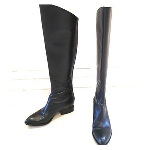 Alexander Wang Sigrid Knee Boots (Black) Size 7.5