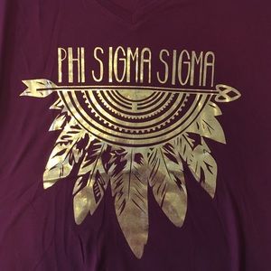 Phi Sigma Sigma V-Neck