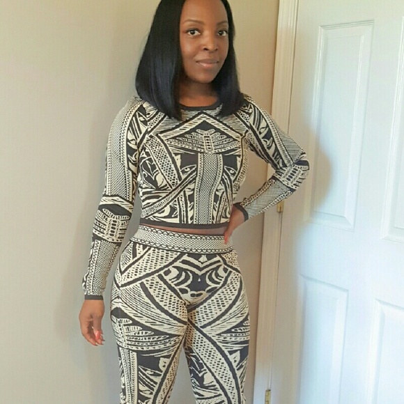 Two piece pant set
