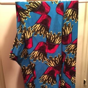 TC EUC French Fry Leggings