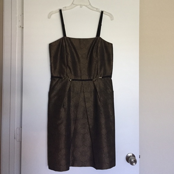Used Antonio Melani strapless dress, size 12.