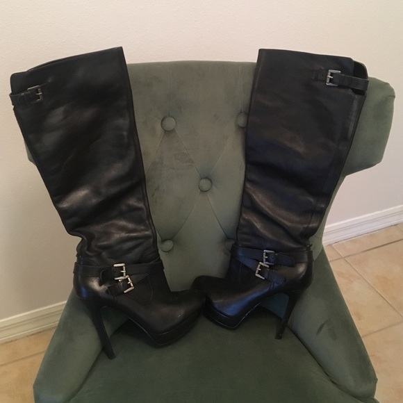 BCBG Leather Boots