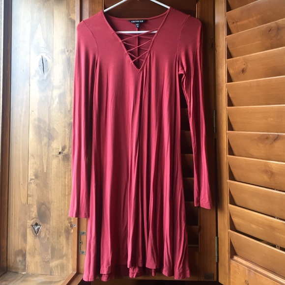 Mini Lace up sun dress