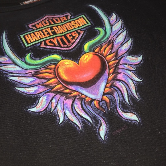 HARLEY DAVIDSON long sleeved tee size small