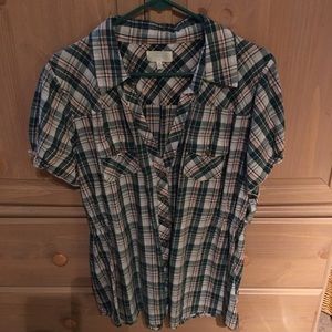Maurice's Plus Size Cotton Button Up