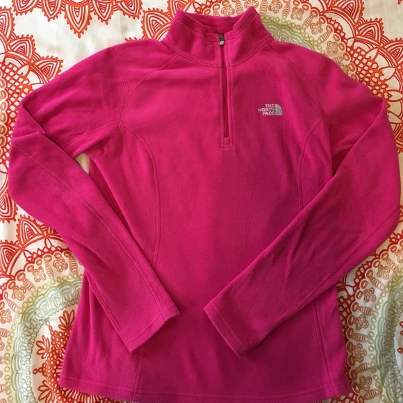 The North Face Hot Pink Pullover