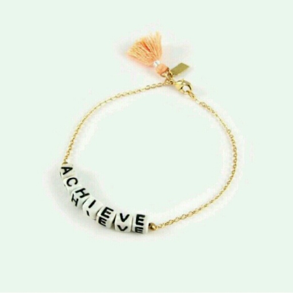 1 LEFT•Achieve Letter Bracelet• - Picture 2 of 2