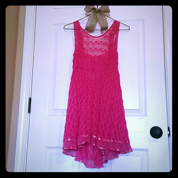 Free People Crochet Beach Dress