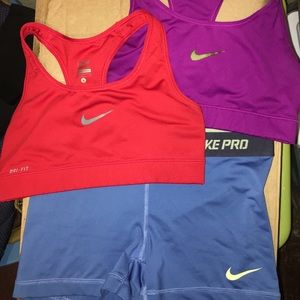 Nike bra/spandex bundle!