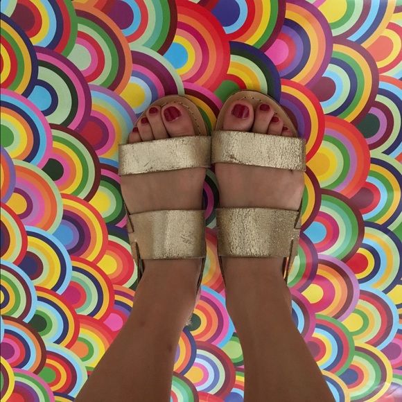 Gold Sandals ✨