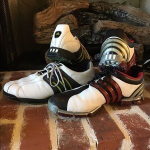 Men's AdidasTour 360 Golf Shoes Size 11.5  2-pair