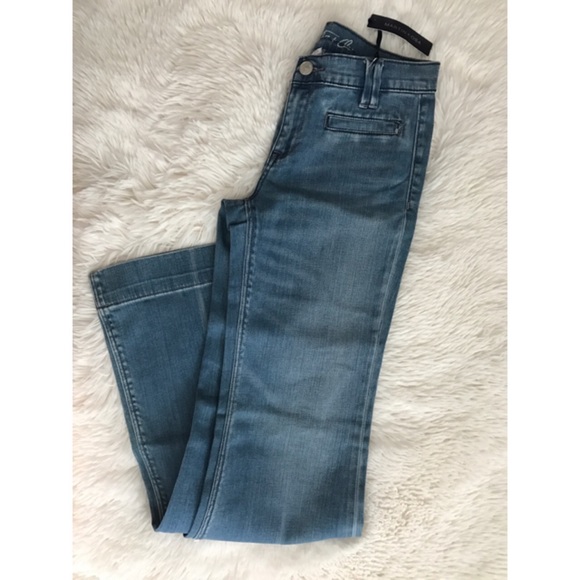 Martin + OSA Wide Leg Flare Denim Jeans
