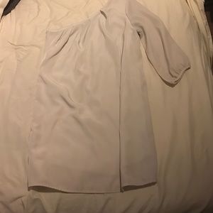 One sleeve dress