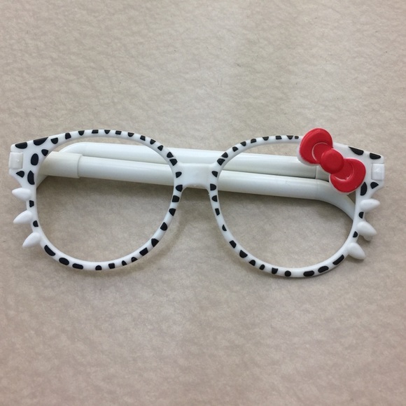 Hello kitty no lense glasses