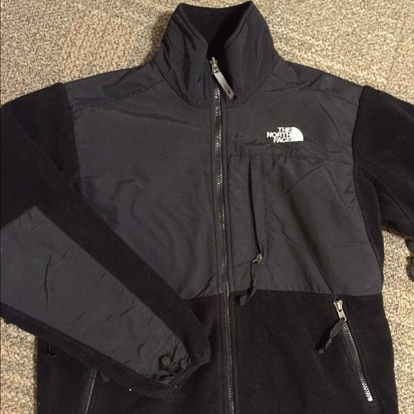 Black North Face Fleece Jacket - Size S