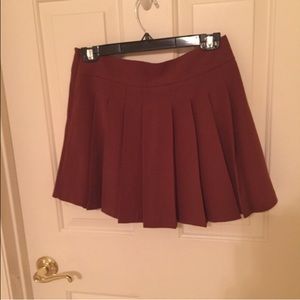 Brown skirt