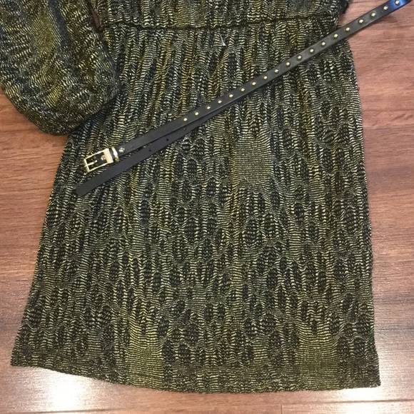 ▪️Gold and Black Gauze Dress ▪️ - Picture 4 of 4