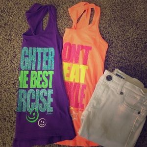 Two Sparkly Justice Tank Top