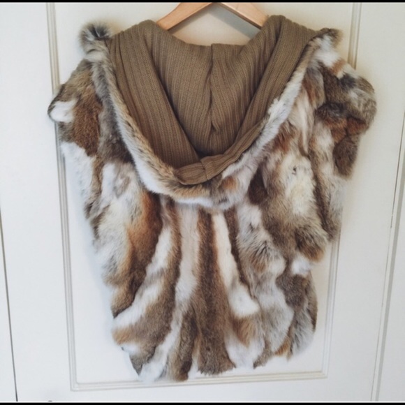 Authentic Rabbit Fur Vest
