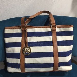 Michael kors original but hand paint 🎨 navy look