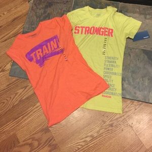 Set of 2 Reebok t-shirts