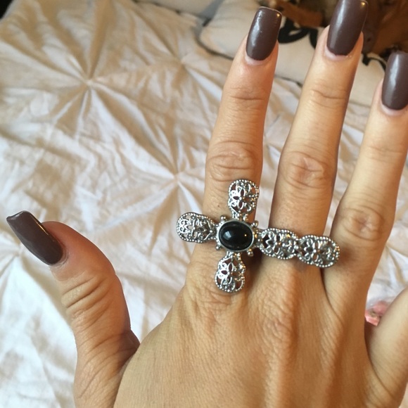 Charming Charlie Cross Ring