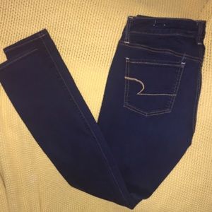 American Eagle Size 8 long skinny Jeans