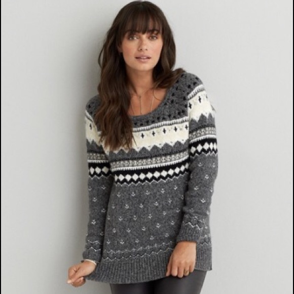 American Eagle Cabin Jegging Sweater