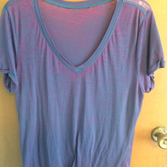 Purple t shirt
