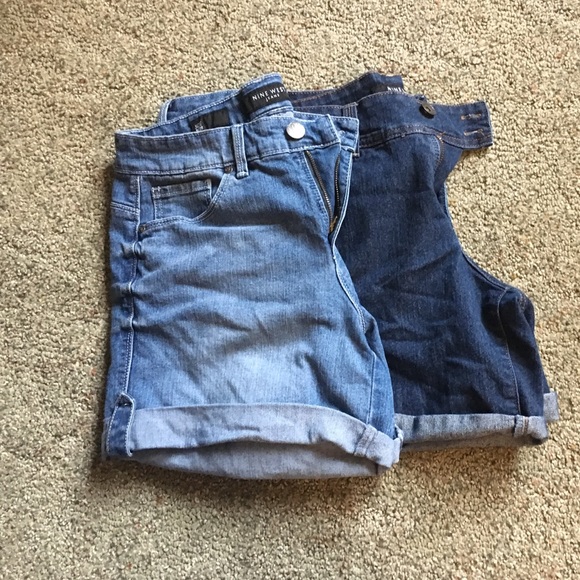 Nine West jean shorts