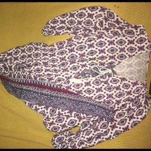 3/4 Sleeve Forever 21 Plus Dress 0X