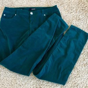 Dark green skinny pants
