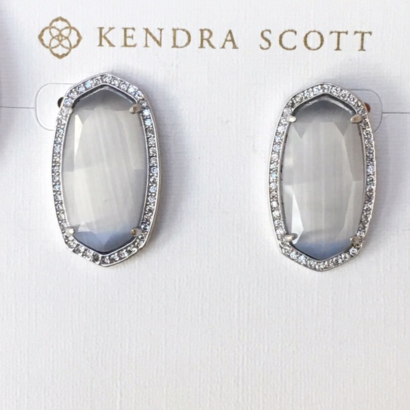*READ* Kendra Scott Elsie Luxe Slate earrings