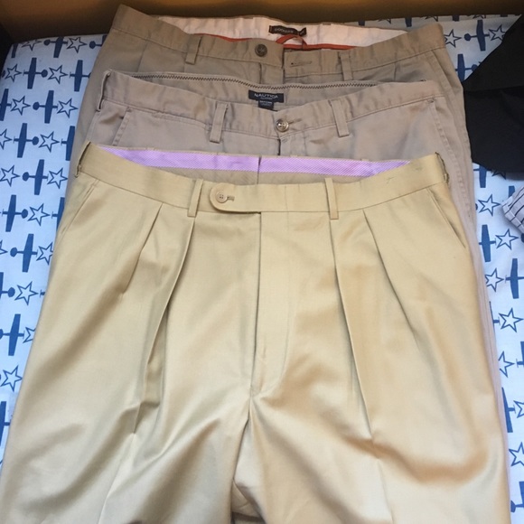 Khaki pants men's