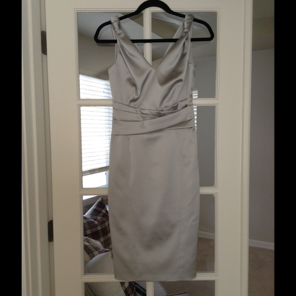 Karen Millen silver dress - Picture 1 of 3