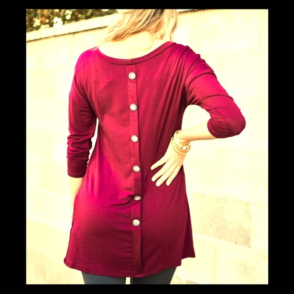 Cute as a button tunic