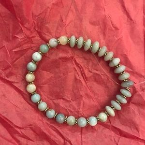 Amazonite mala bracelet