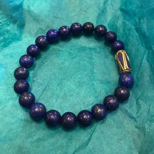 Laois Mala Bracelet with Tibetan Bead