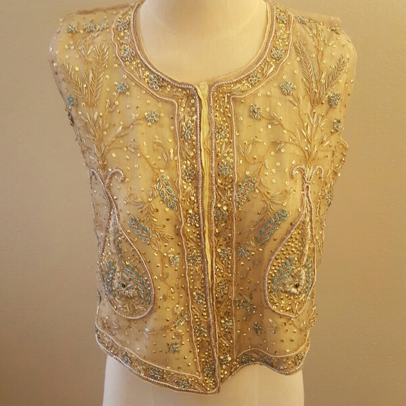 Vintage Beautiful Beaded Vest